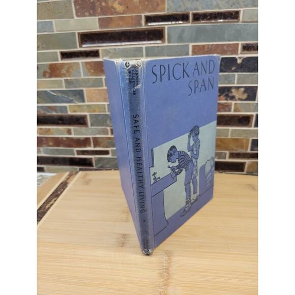 1939 Vintage Spick and Span Hardcover Classroom Health Book - Picture 9 of 9